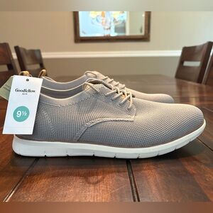 Goodfellow & Co Grey Men's Knit Slip-On Oxfords, 9.5